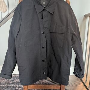 Banana Republic Men's Classic Black Shirt Jacket